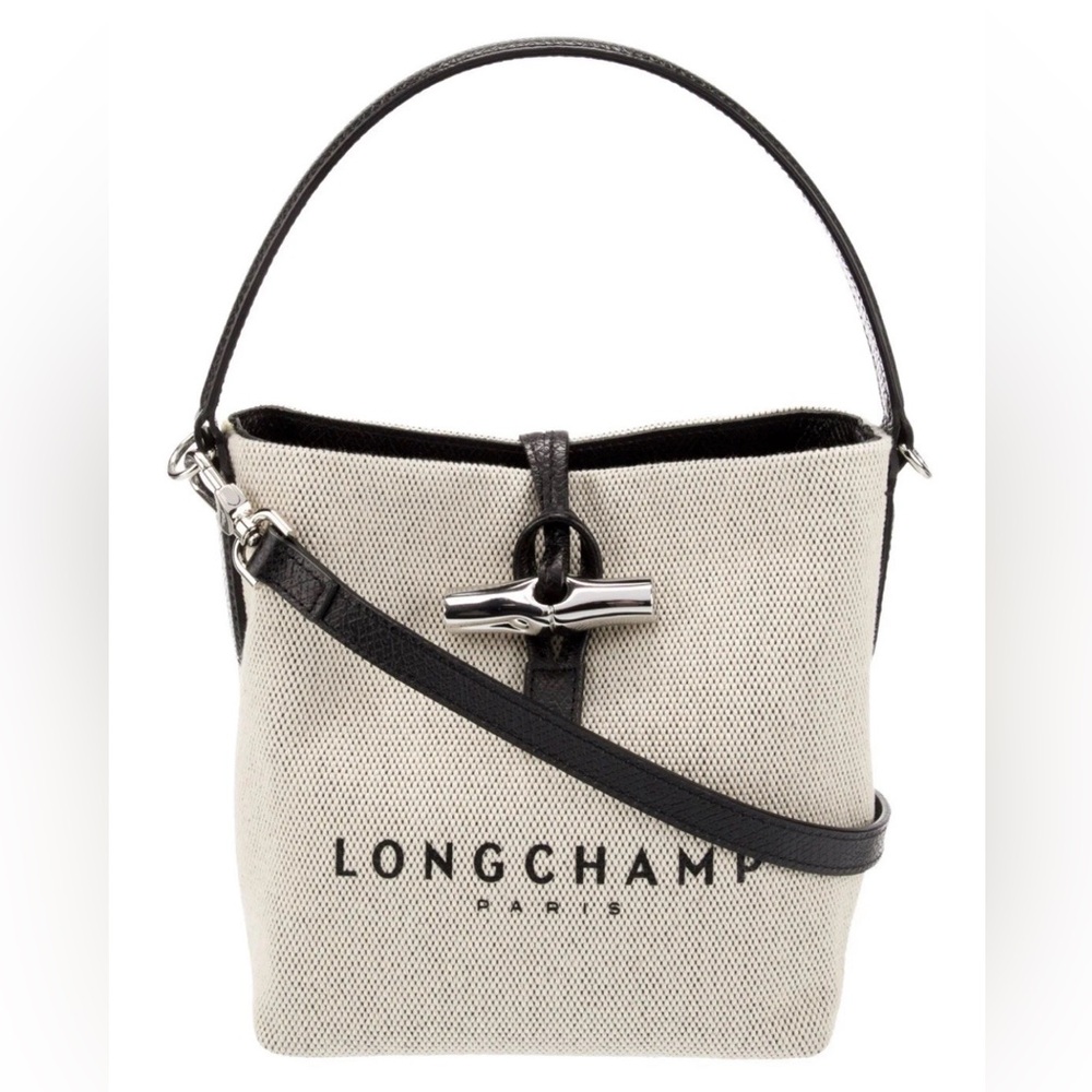 Longchamp Roseau Essential XS Bucket Bag - Turtledove Grey